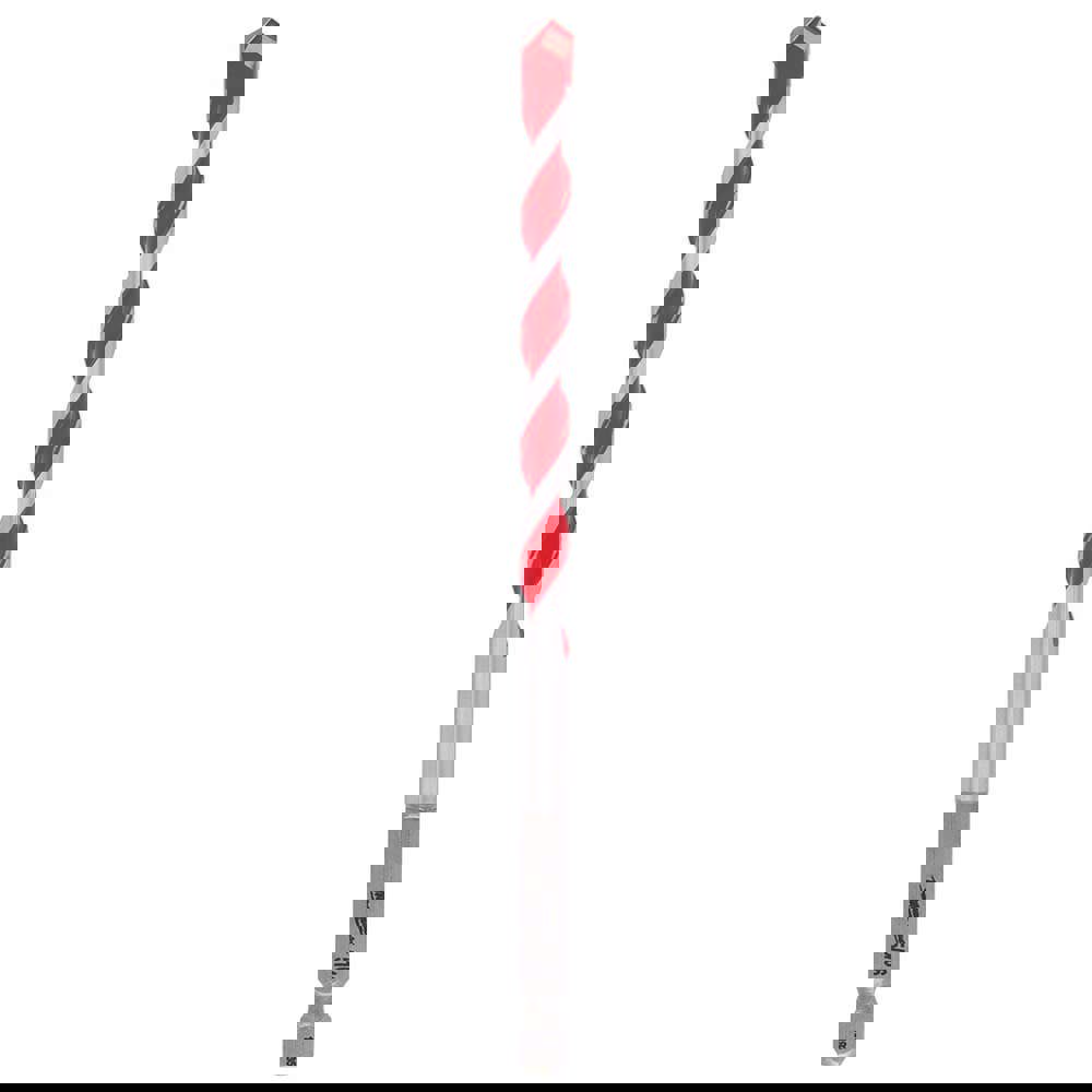 Rotary Drill/Hammer Drill Bits; Drill Bit Size (Inch): 5/16 ; Shank Type: Three Flat ; Drill Bit Material: Carbide Tipped; High Speed Steel ; Overall Length (Inch): 6 ; Drill Bit Cutting Shape: Round ; Primary Workpiece Material: Block; Brick; Concrete